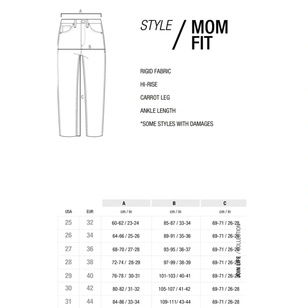 Zara Ripped Mom Jeans - Picture 9 of 9